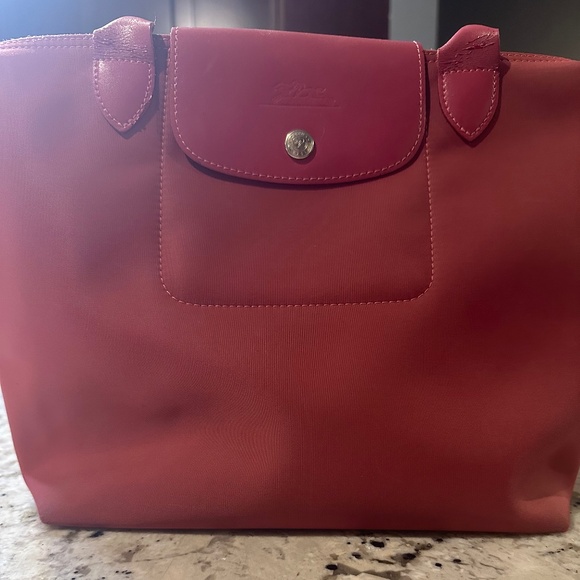 *GENTLY WORN* Longchamp Le Pliage City Small Shoulder Tote - Picture 5 of 16